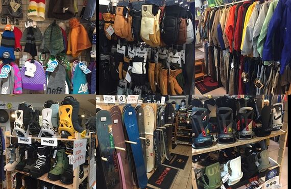 ザインパクトはスノーボードアイテム揃っています