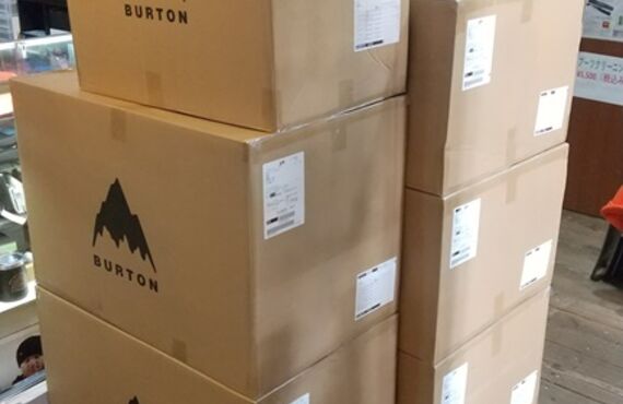 25 BURTON 入荷