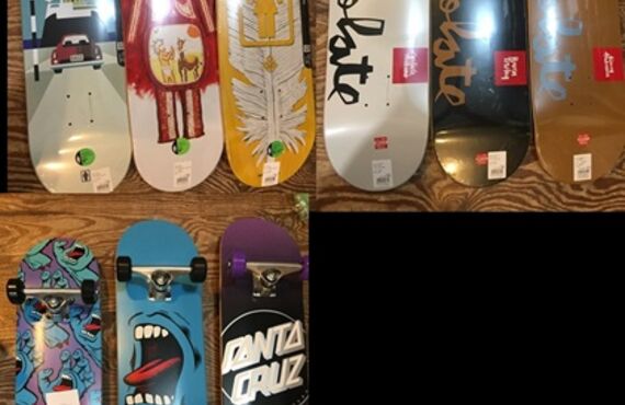 豊田　ザインパクト　スケートボードデッキパーツ入荷