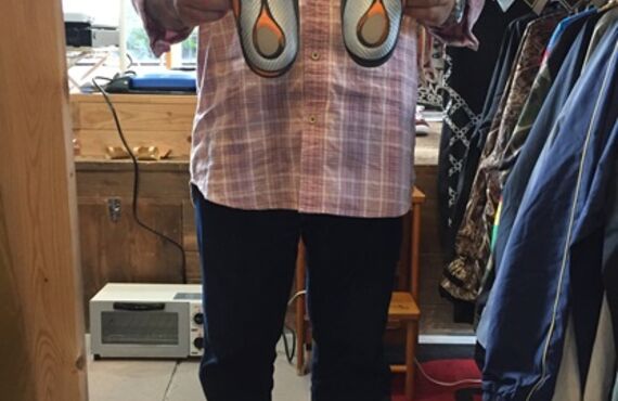 安全靴でも快適に！カスタムインソールで膝の負担をしっかり軽減